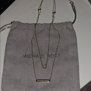 Michael Kors Double Chain Necklace